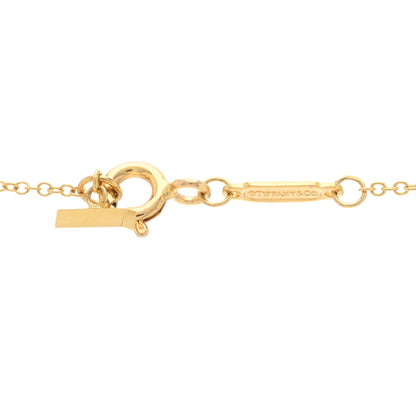 Tiffany 18K Yellow Gold Small T Smile Pendant Necklace 3 of 3
