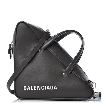 Balenciaga Calfskin S Triangle Duffle Grey 1 of 7