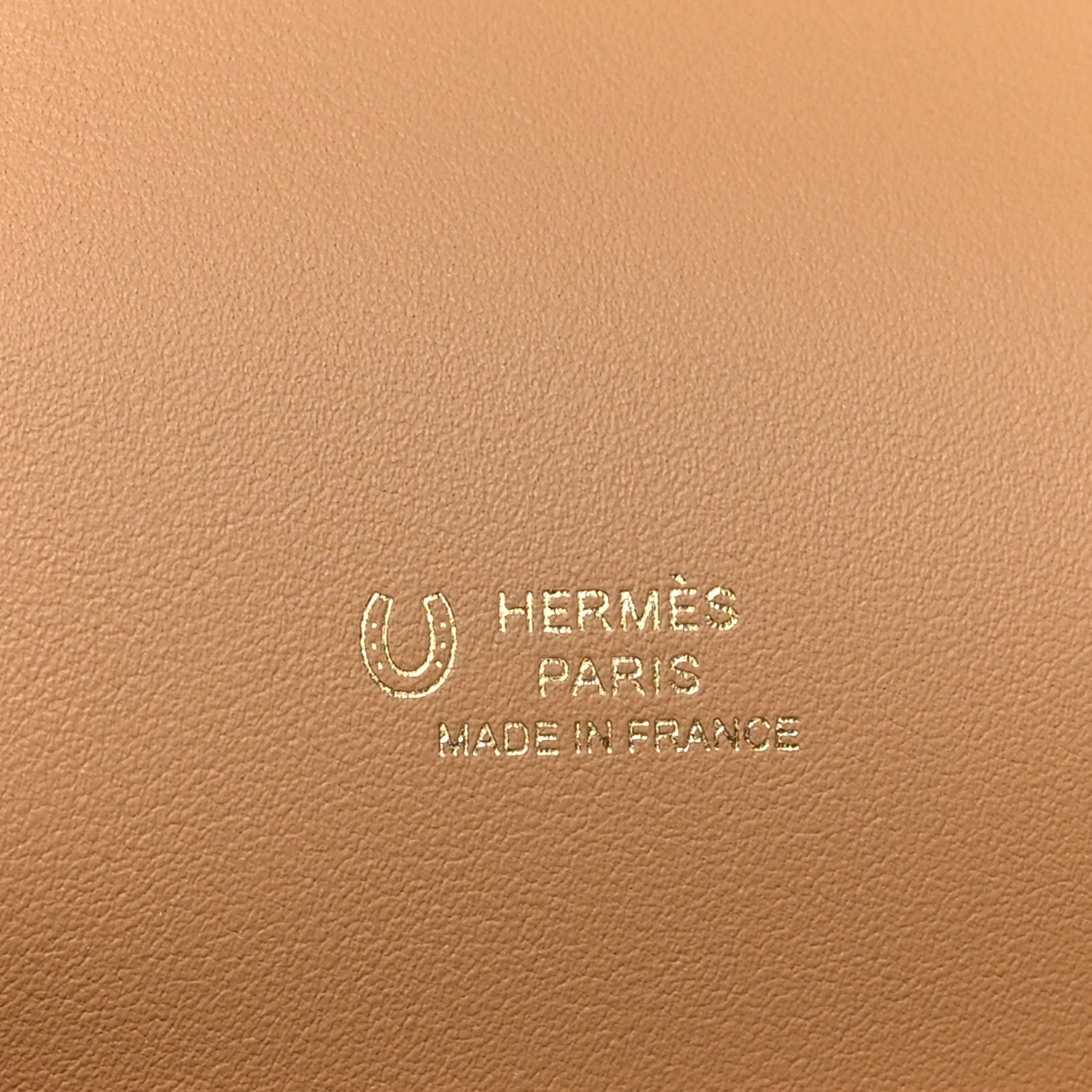 Hermes Swift Horseshoe Kelly Pochette Clutch Nata Biscuit 6 of 11