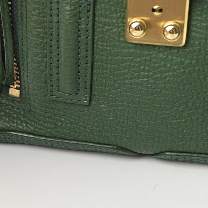 3.1 Phillip Lim Textured Calfskin Mini Pashli Satchel Jade 13 of 14