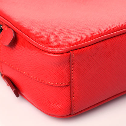 Prada Saffiano Mini Camera Crossbody Lacca 10 of 12