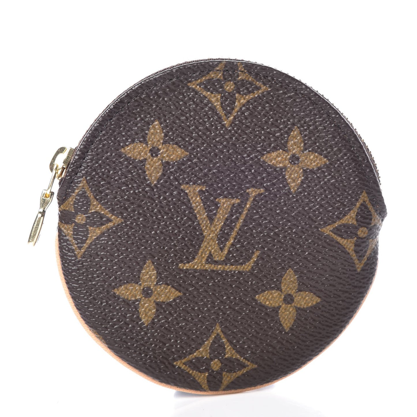 Monogram Round Coin Purse