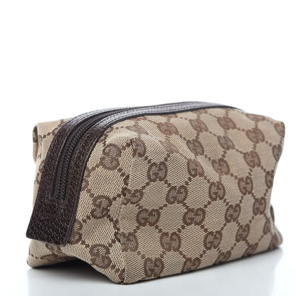 Gucci Monogram Large Cosmetic Case Brown 3 of 9