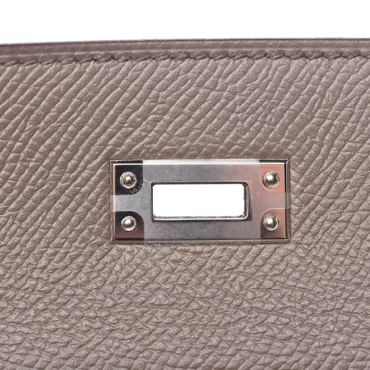 Hermes Epsom Kelly Sellier 25 Etain 25 of 40
