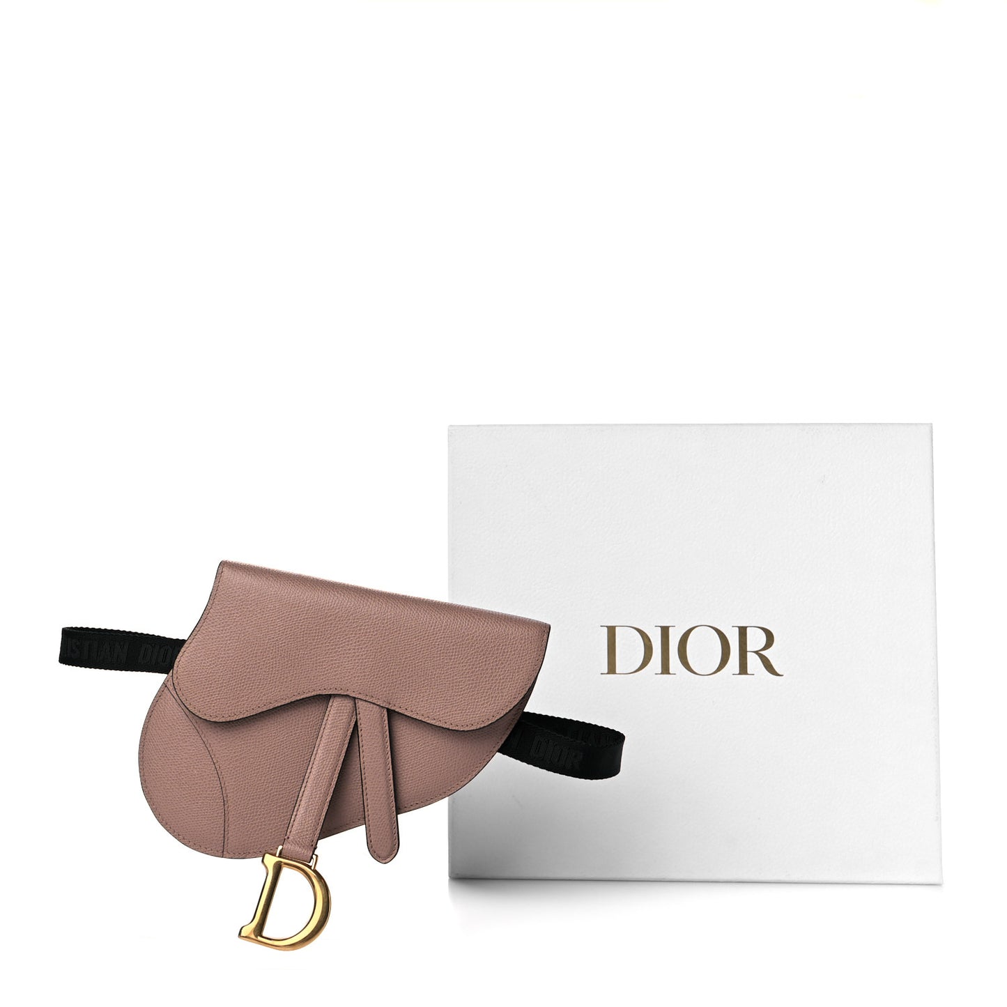 Calfskin Saddle Belt Bag Fard