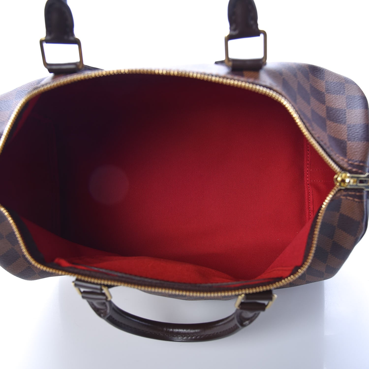 Louis Vuitton Damier Ebene Speedy Bandouliere 35 6 of 10