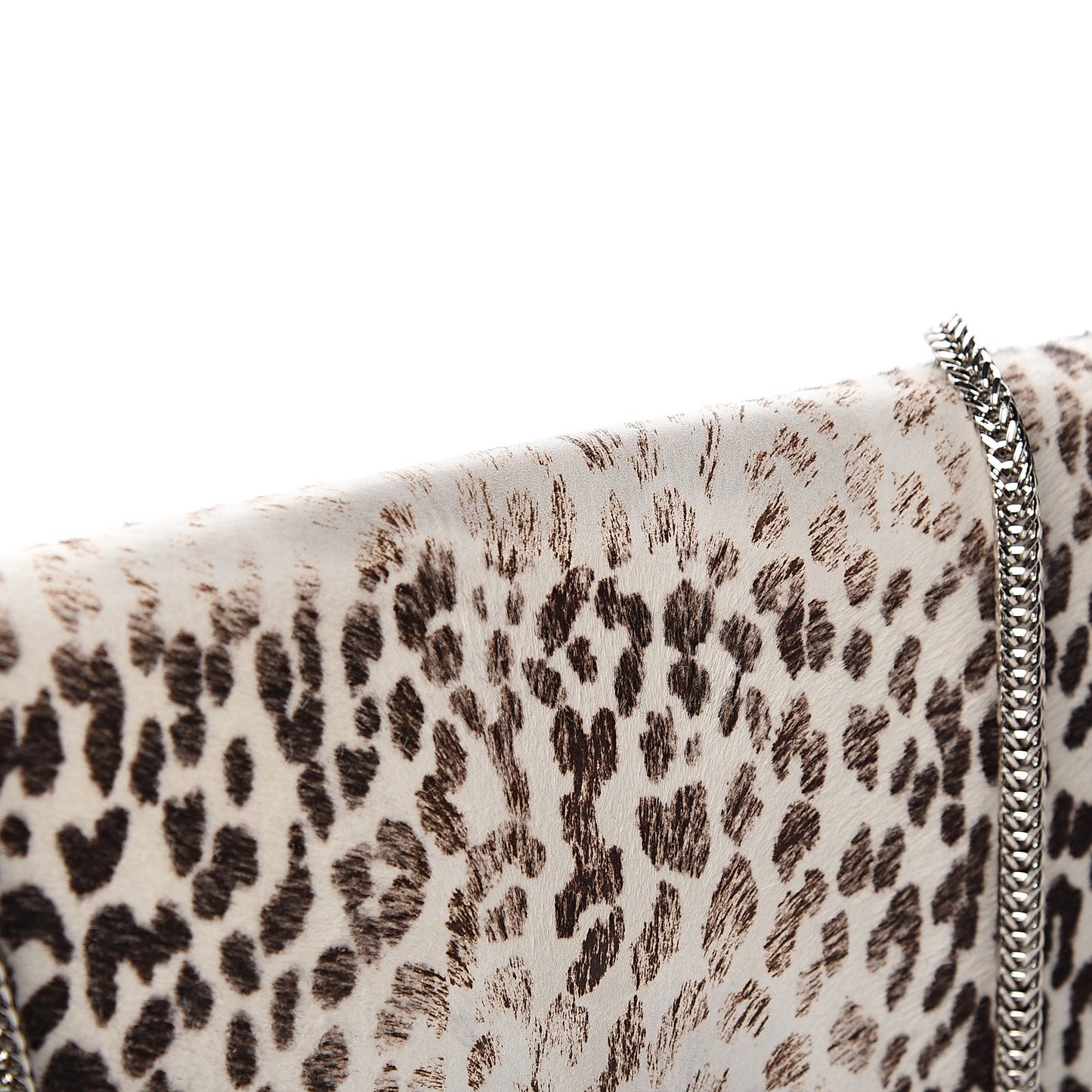 Calf Hair Calfskin Snow Leopard Medium Betty White Black