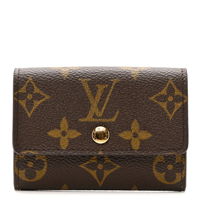 Louis Vuitton Monogram Porte-Monnaie Plat Coin Purse 1 of 6