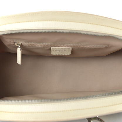 Christian Dior Monogram Vintage Flowers Bowler Beige 5 of 10