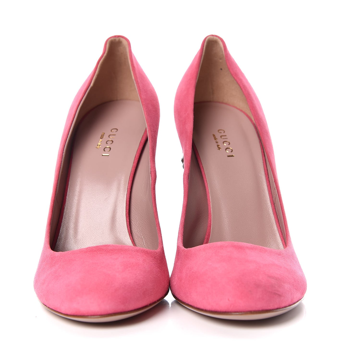 Suede Dahlia Bamboo Pumps 37 Pink