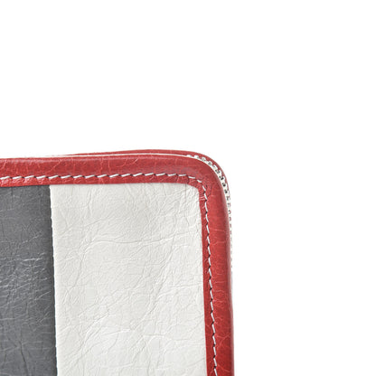Balenciaga Agneau Arena Multicolore Bazar Pouch Grey White Black Red Blue 8 of 8
