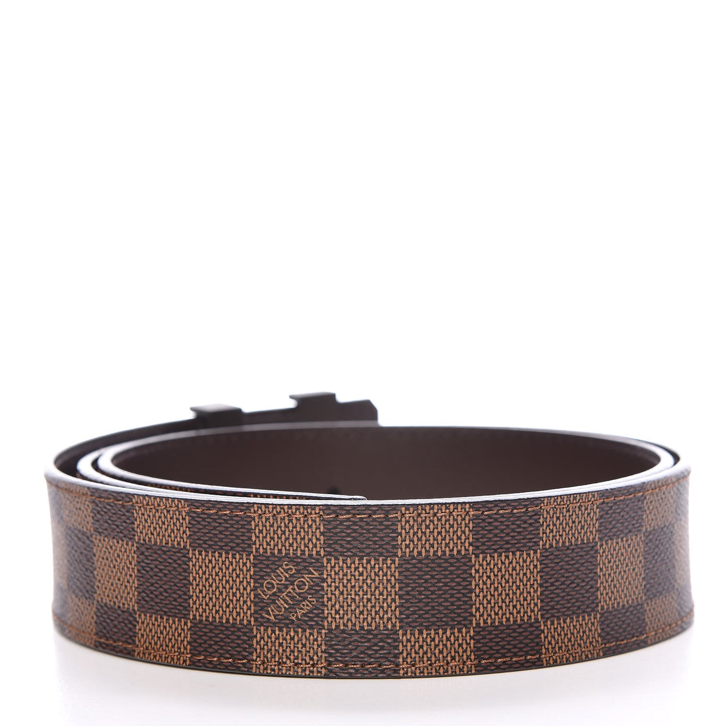 Damier Ebene 40mm LV Initiales Belt 100 40