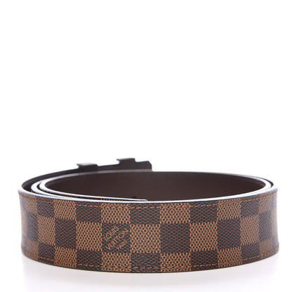 Louis Vuitton Damier Ebene 40mm LV Initiales Belt 100 40 3 of 9