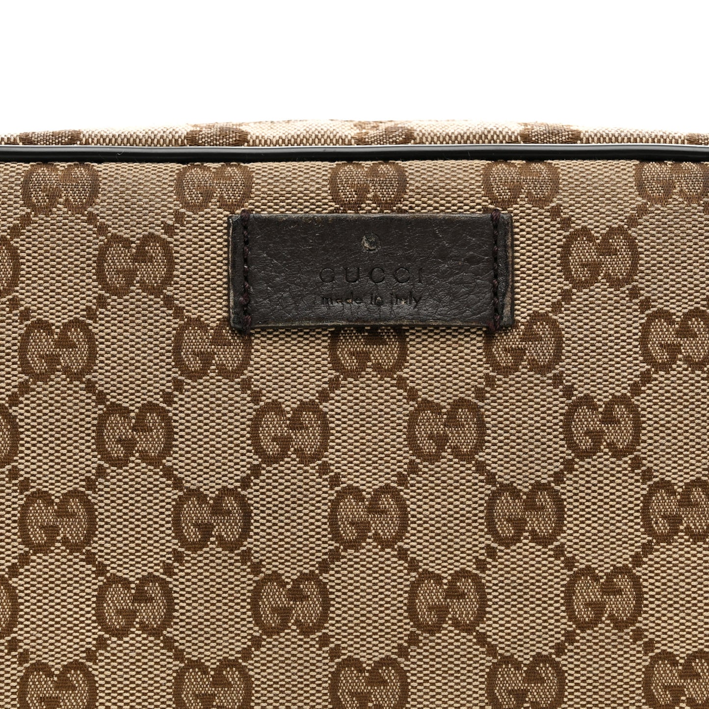Monogram Belt Bag Dark Brown