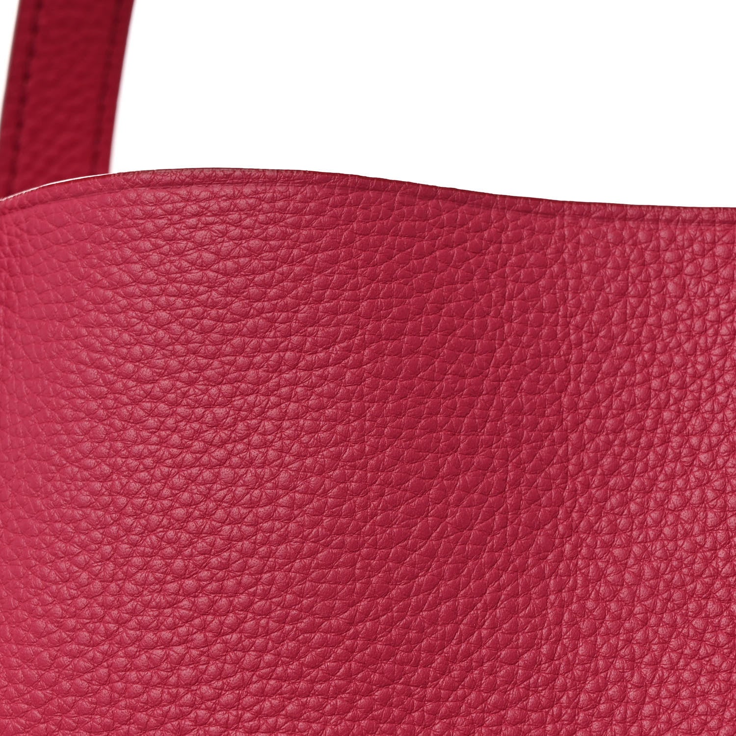 Prada Vitello Daino Shopping Tote Peonia 8 of 12