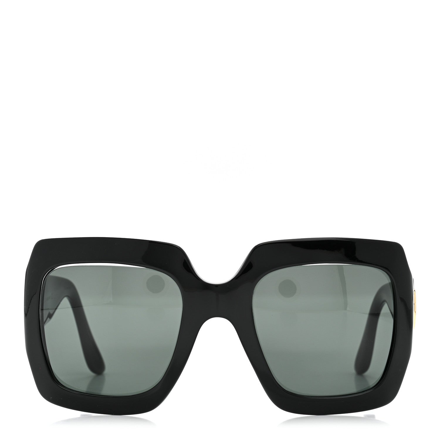 Gucci Acetate Square Frame Sunglasses GG0053S Black 2 of 7