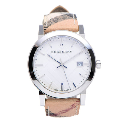 Burberry Stainless Steel Calfskin 38mm The City Quartz Watch BU9025 1 of 5