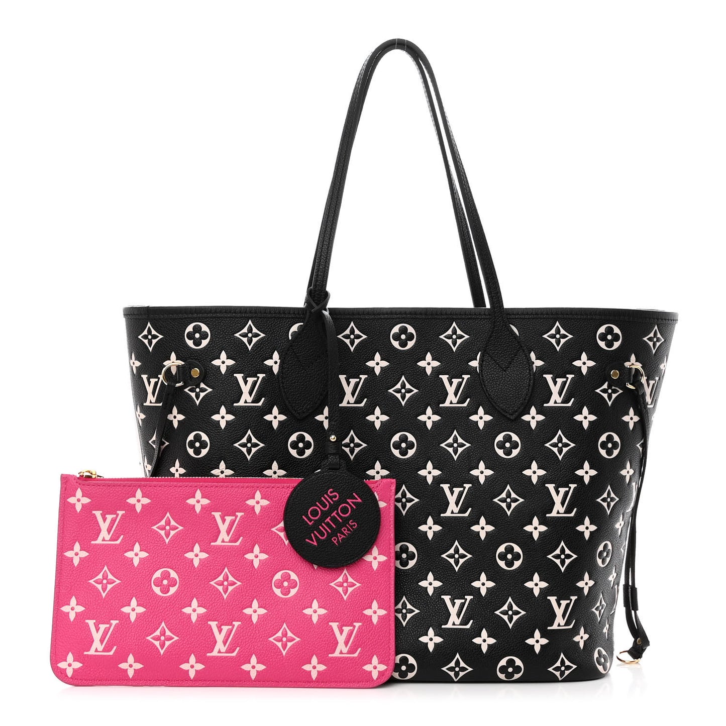 Empreinte Spring In The City Neverfull MM Black White Pink