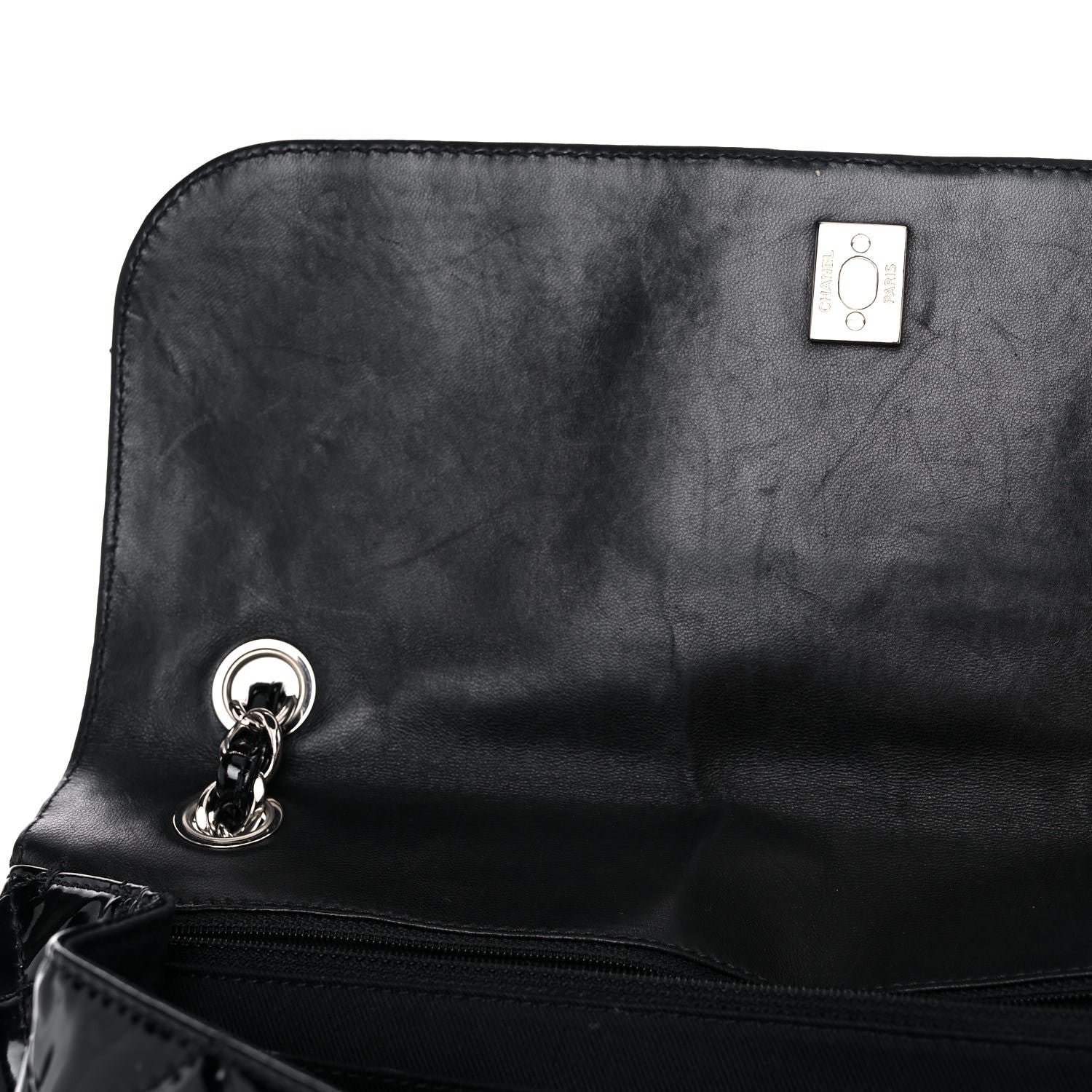 Chanel Vinyl Quilted In the Business Flap Bag Black 14 of 16