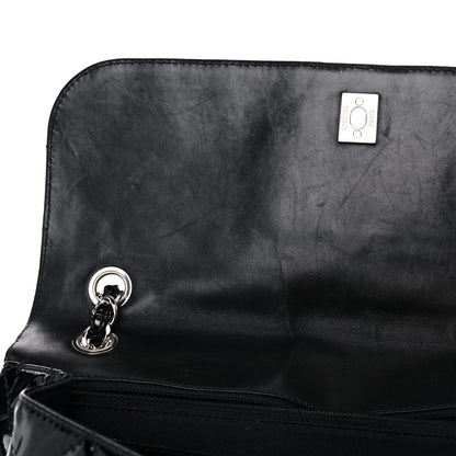 Chanel Vinyl Quilted In the Business Flap Bag Black 14 of 16