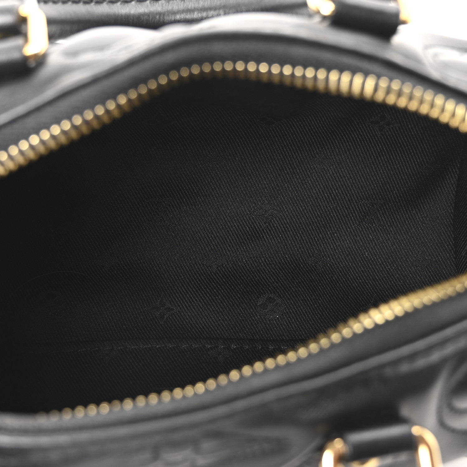 Louis Vuitton Calfskin Bubblegram Papillon BB Black 5 of 9