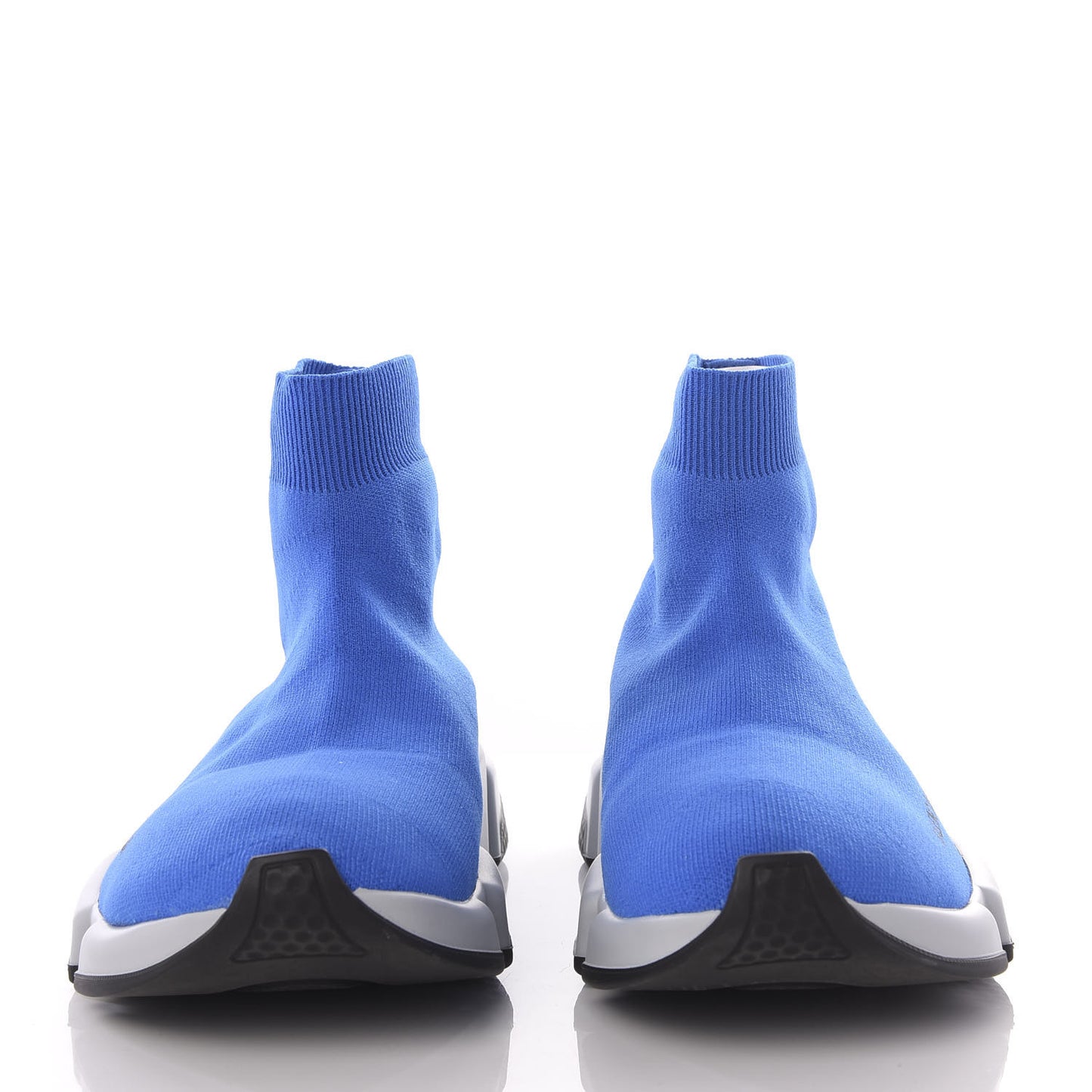 Neoprene Knit Mens Speed Sneakers 41 Bleu