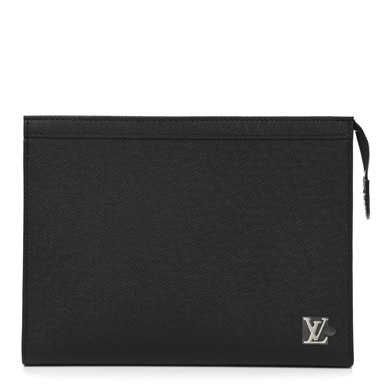 Louis Vuitton Taiga Pochette Voyage MM Black 1 of 7
