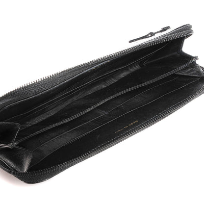 Chanel Caviar Large Timeless CC Zip Around Wallet Black 5 of 8