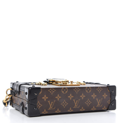 Louis Vuitton Monogram Petite Malle Black 4 of 9