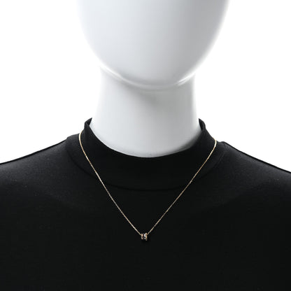 Boucheron 18K Yellow White Pink Gold PVD Diamond XS Quatre Classique Pendant Necklace 3 of 4