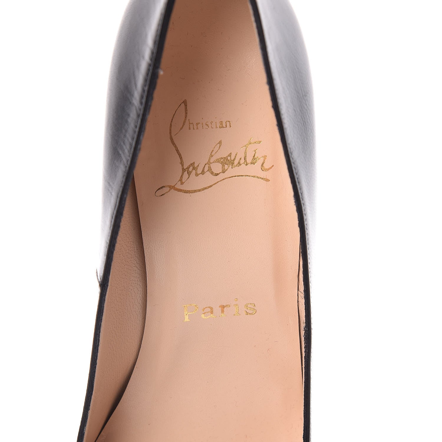 Christian Louboutin Shiny Nappa 85 Pumps 37.5 Black 8 of 14