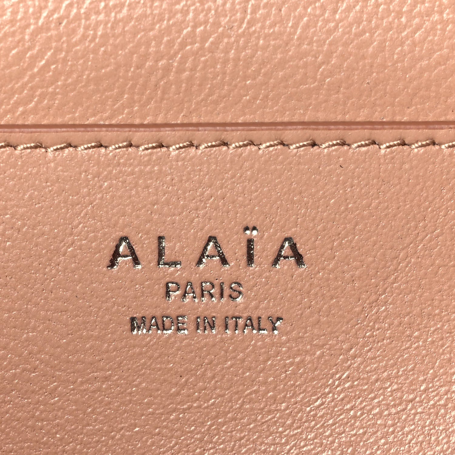 Alaia Calfskin Studded Envelope Clutch Black 6 of 8