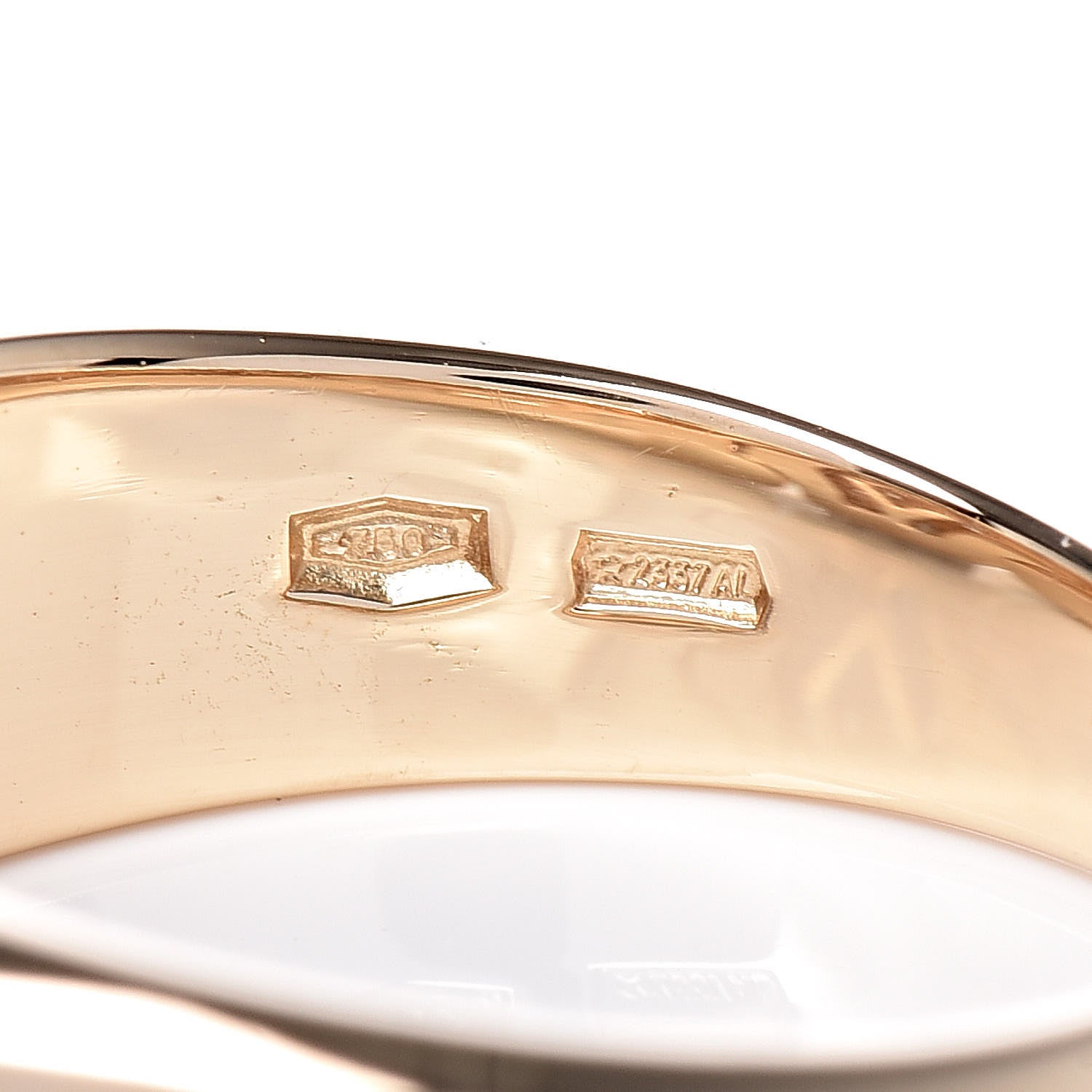 Bulgari 18K Yellow Gold Diamond Band Ring 49 5 4 of 5