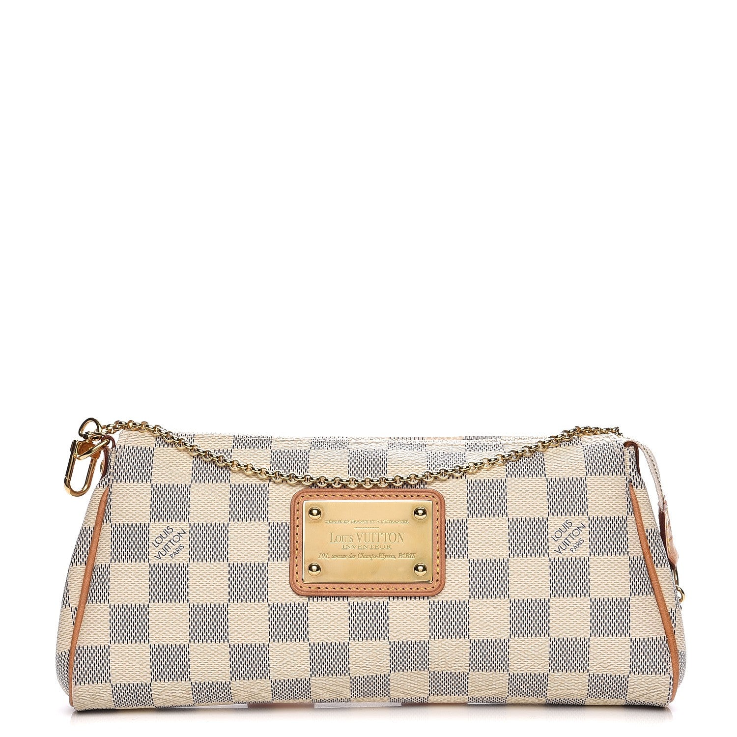 Louis Vuitton Damier Azur Eva Clutch 1 of 7