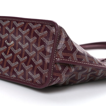 Goyard Goyardine Reversible Mini Anjou Burgundy 15 of 17