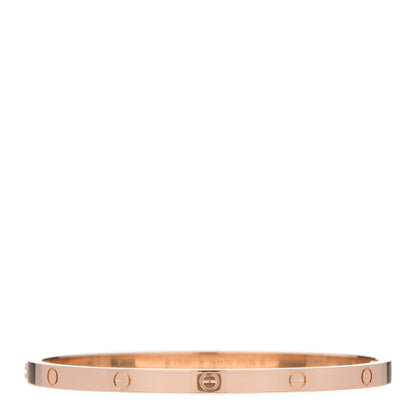 Cartier 18K Pink Gold Small LOVE Bracelet 16 1 of 4