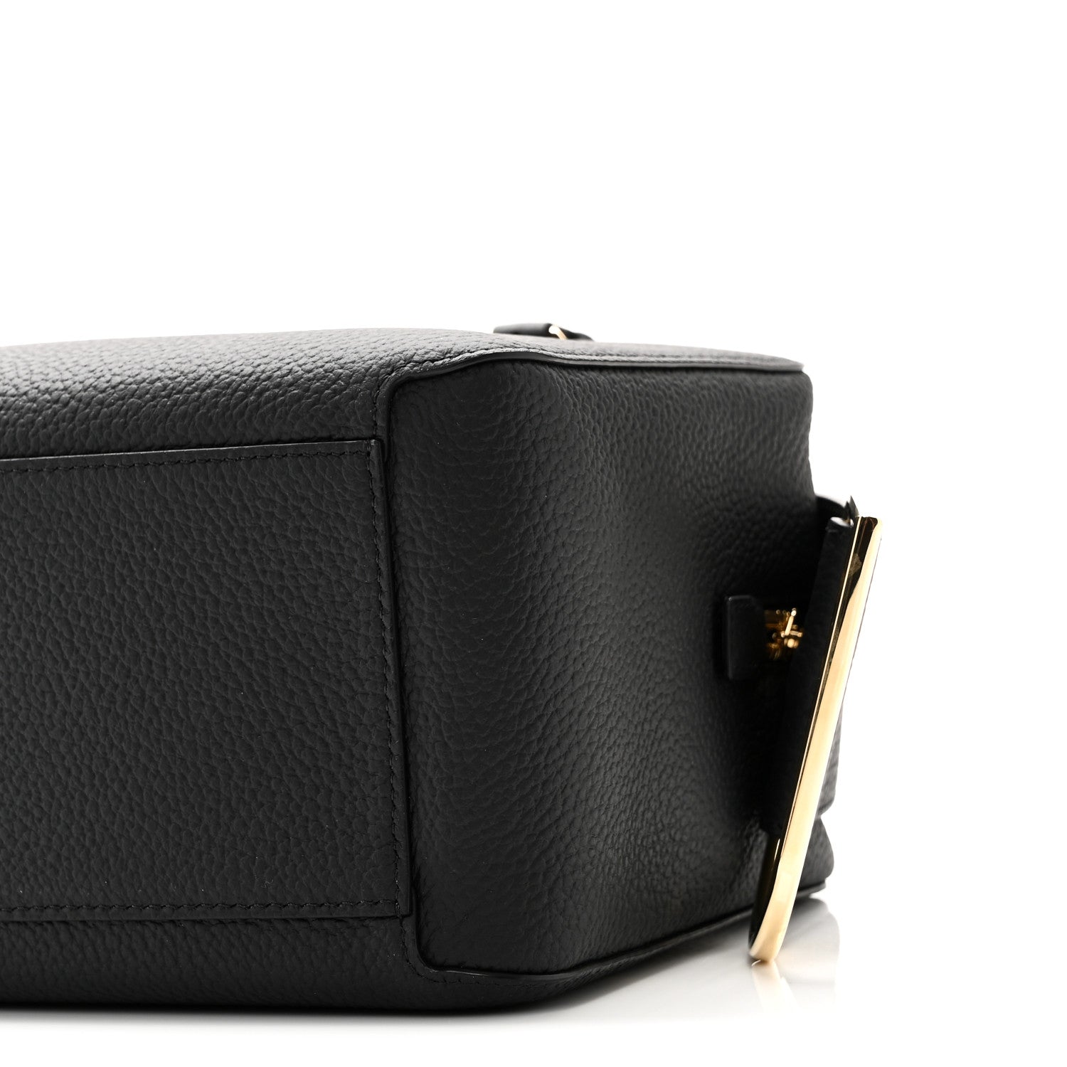 Delvaux Taurillon Soft Cool Box MM Satchel Black 9 of 10