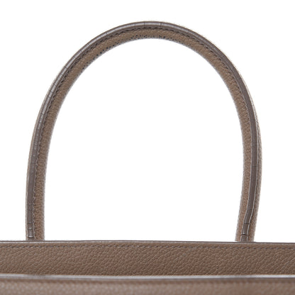 Saint Laurent Grained Calfskin Baby Sac De Jour Dark Beige 14 of 16