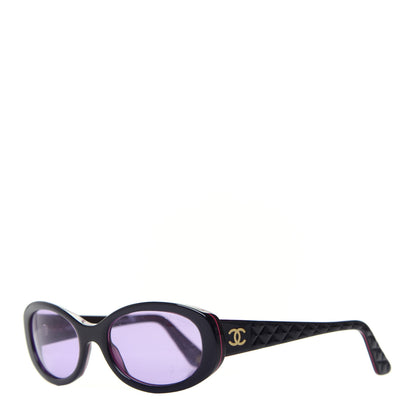 Chanel Acetate Quilted CC Sunglasses 5023 Black 1 of 8