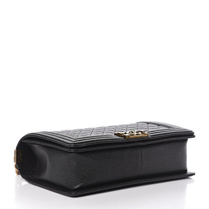 Chanel Caviar Quilted New Medium Boy Flap Black 4 of 11