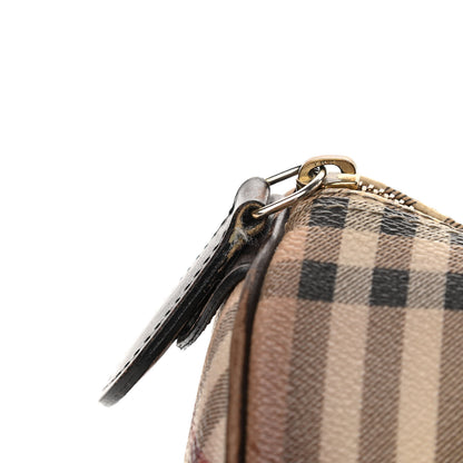 Burberry Haymarket Check Small Chester Bowling Bag Chocolate 16 of 22