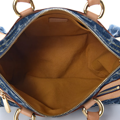 Louis Vuitton Monogram Denim Neo Speedy Blue 5 of 10