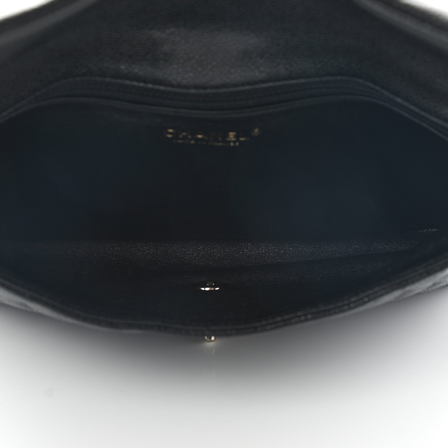 Chanel Caviar Quilted Flap Clutch Black 4 of 10