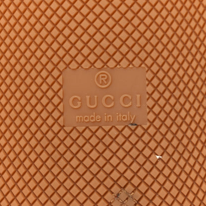 Gucci Calfskin Web Womens Double Screener Sneakers 37 White Green 8 of 9