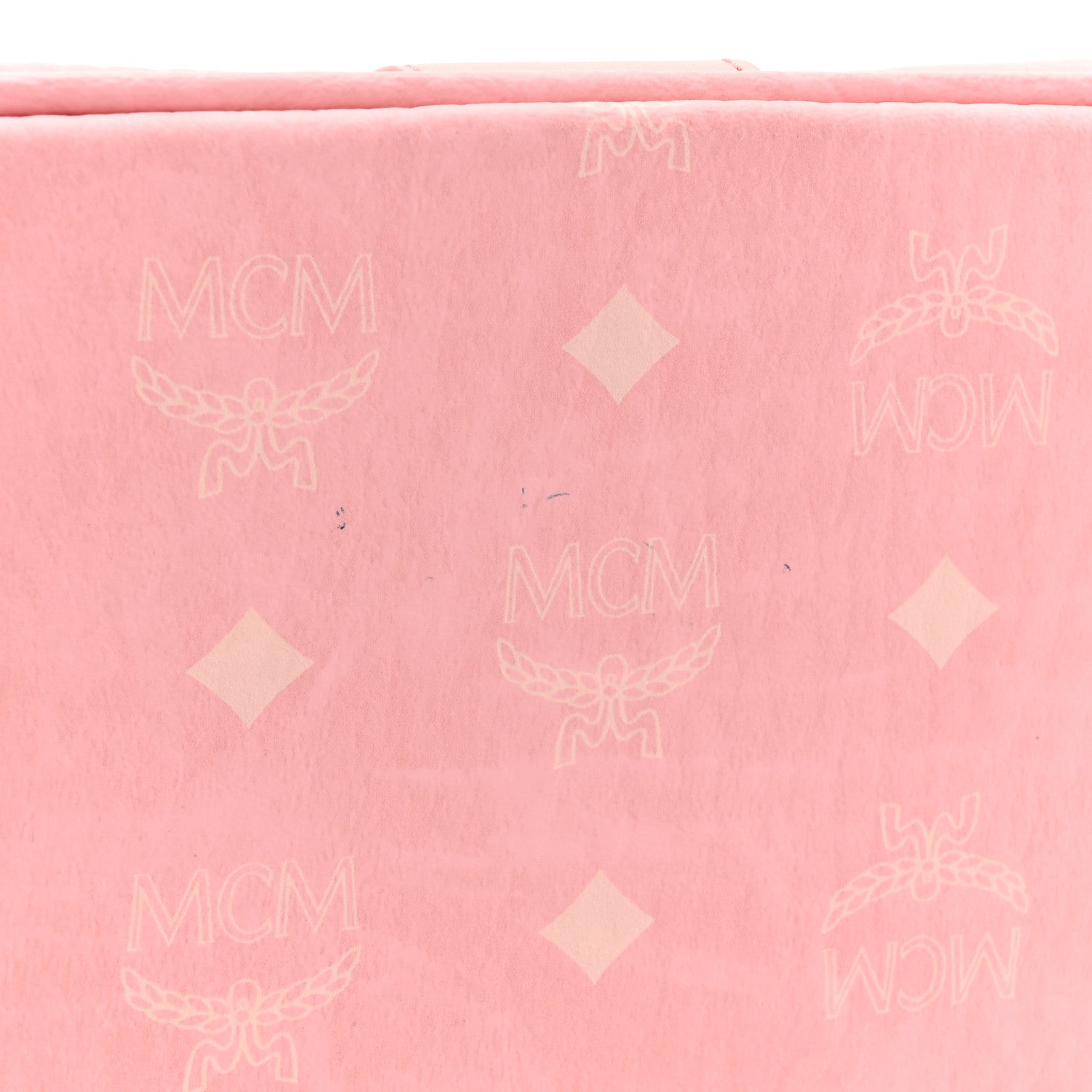 MCM Visetos Medium Liz Reversible Shopper Tote Blossom Pink 18 of 18