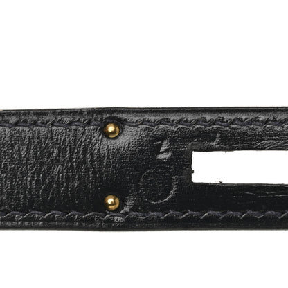 Hermes Box Kelly Retourne 28 Indigo 7 of 10