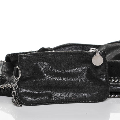 Stella McCartney Shaggy Deer Big Falabella Tote Black 7 of 7