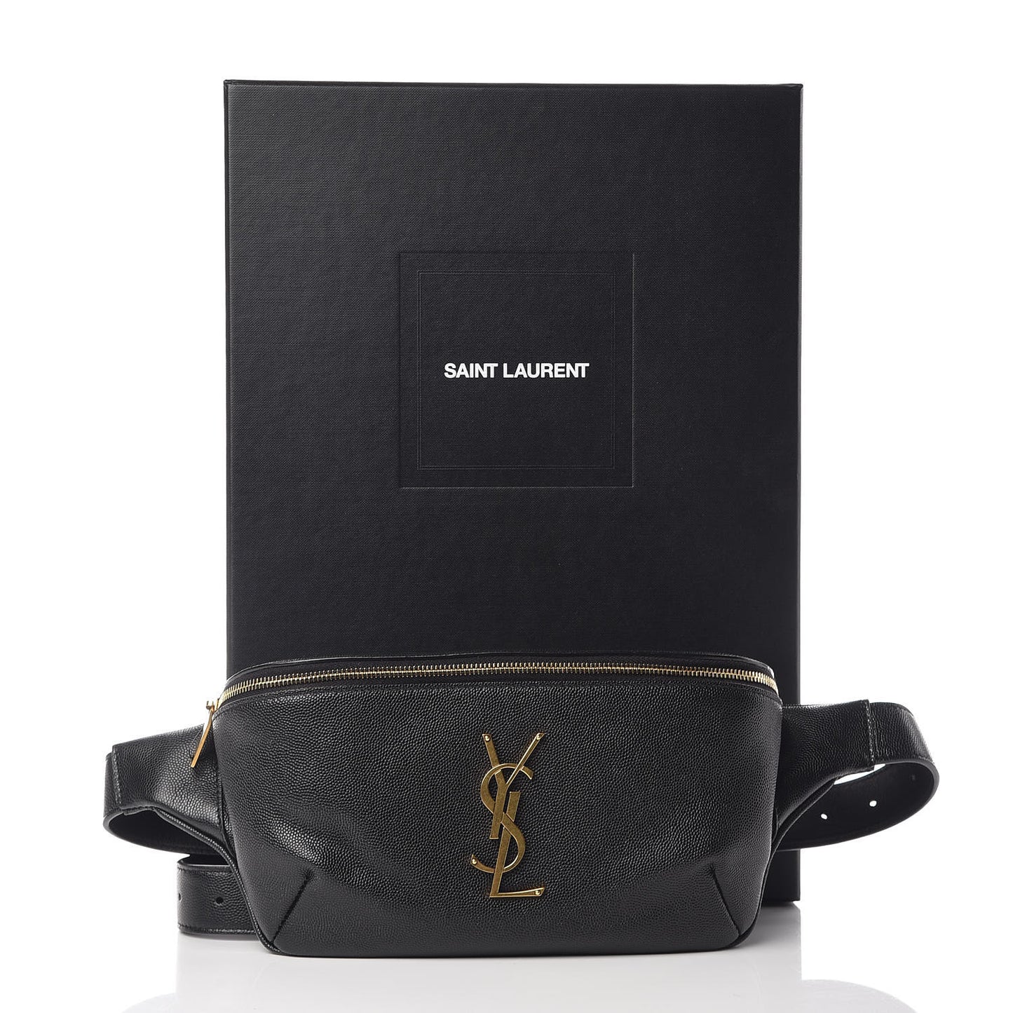 Grain De Poudre Monogram Belt Bag Black