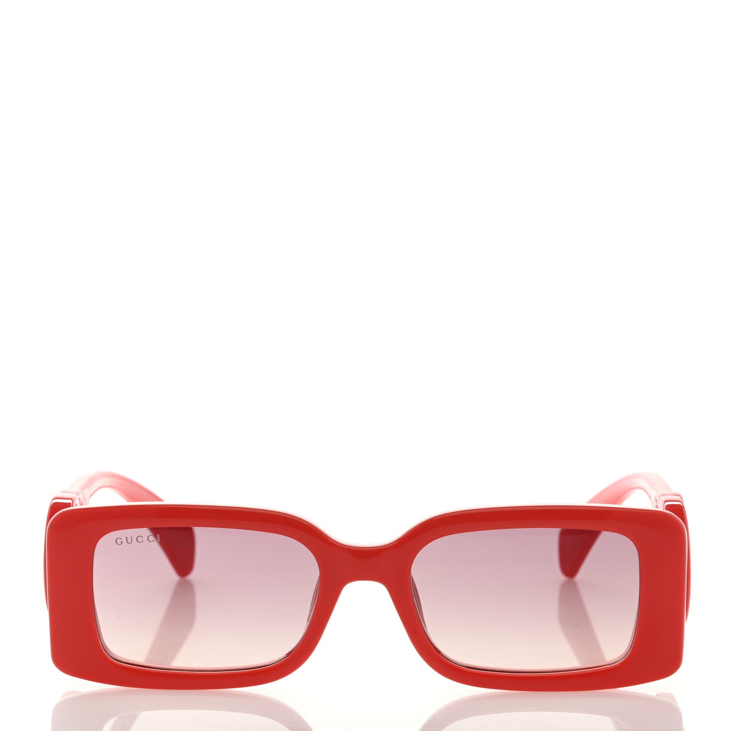 Acetate Chaise Rectangler Frame Sunglasses GG1325S Salmon Pink