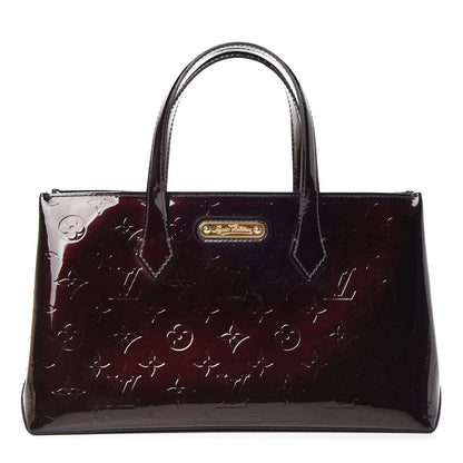 Louis Vuitton Vernis Wilshire PM Amarante 1 of 17